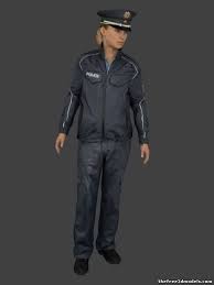 Policewoman 3d Model Obj Model 3d Model Fashion