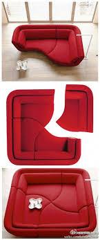 Cool Puzzle Sofa Sofas Design Red Furniture Cool Couches Cool Furniture