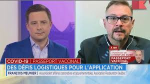 ^ québec instaurera un passeport vaccinal début septembre (in french). Le Passeport Vaccinal Pour Les Restos Et Les Bars Jdq