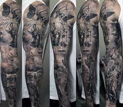 Whether you want a full sleeve or just half your arm covered, there are plenty of ideas out there to but before you check out our pics of the best sleeve tattoos, consider these following tips if you're. Full Sleeve Tattoo Ideas For Men Tattoo Designs Ideas