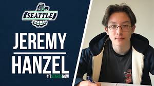 Exclusive offerings from hanzel und gretyl! T Birds Sign Jeremy Hanzel Seattle Thunderbirds