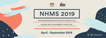 Nhms 2019 was a cross sectional survey, using complex study design with two stage stratified cluster sampling. National Health And Morbidity Survey Nhms 2019