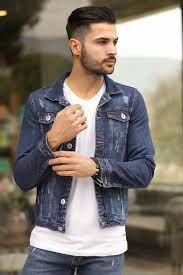 للبيع 15 جاكيت جينز دينيم شبابي كاجوال تركي 2021 denim jacket men mens jackets denim jacket