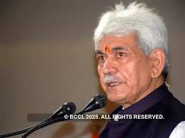 manoj sinha: Social media being used to disrupt peace in Kashmir: J&K LG Manoj  Sinha