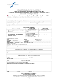 Maybe you would like to learn more about one of these? Le Formulaire De Demande De Financement D Une Vae