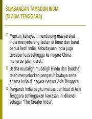 Klik pada gambar home 7. Kuliah 9 Tamadun India Sumbangan Tamadun India Di Asia Tenggara Mencari Kekayaan Mendorong Masyarakat India Menyeberang Lautan Di Timur Dan Course Hero