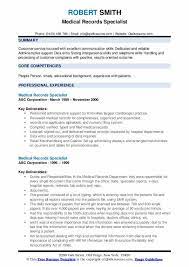 We hunt for all the latest free stuff from big brands (so you don't have to!) Medical Records Specialist Resume Samples Qwikresume