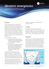Midirs Cord Prolapse