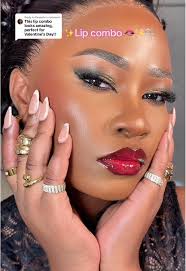 Replying to @Keyosha Lip combo Lip Liner: NightMoth and lipstick: R...