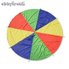 Go on to discover millions of awesome videos and pictures in thousands of other categories. 8 Handles 2m Kids Play Rainbow Parachute Multicolor Nylon Outdoor Fun Play Tool Parachutes