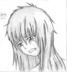 You can edit any of drawings via our online image editor before downloading. Sad Anime Girl Crying Drawing 4 By 21wildwolf On Deviantart