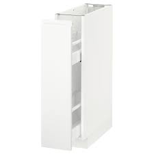 Metod Armario Bajo Cocina Extraible Blanco Voxtorp Blanco Mate Blanco 20x60 Cm Ikea In 2020 Metod Unterschrank Ikea Metod Unterschrank Ikea