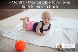 important milestones your baby by four months cdc