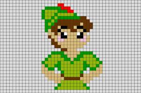 Peter Pan Pixel Art Pixel Art Pixel Art Design Pixel Art Templates