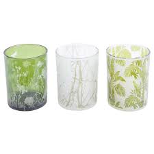 No options have been selected. Set Of 3 Leaf Tealight Holders Candles And Holders Accessories