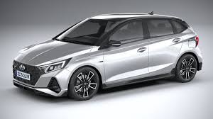 Other color options include intense blue, polar white, sleek silver, brass, and phantom black. Hyundai I20 N Line 2021 3d Modell Turbosquid 1638104