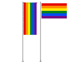Flaggen in unterschiedlichen größen für ihren flaggenmast Regenbogenflagge Pride Flagge Gunstig Kaufen Premium Qualitat