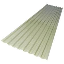 Suntuf 26 In X 6 Ft Misty Green Polycarbonate Roof Panel 159860 The Home Depot Polycarbonate Roof Panels Corrugated Plastic Roofing Fibreglass Roof