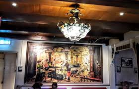 Hunter 59242 dempsey indoor low profile ceiling fan with led light and remote control, 52 inch , white Nice Ceiling Lights And Coolest Art Painting To Underline That They Have Been Around For A Long Time Picture Of Seth Poffertjes Rotterdam Tripadvisor