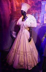 Angela Bassett Black Panther Queen Mother Ramonda Costume Black Panther Costume Panther Costume Black Panther