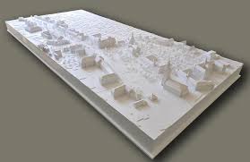 3d Printed Site Model Architekturmodell 3 D