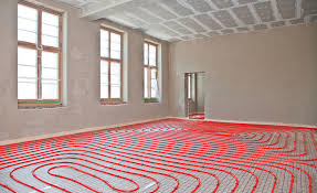 Radiant floor heating consists of a heating element beneath a floor that radiates heat upwards into here's a video showing the installation of floor heating in an uncoupling membrane in a bathroom 1300 sq.ft. Radiant Cooling Helps Optimize Year Round Comfort 2015 07 20 Pm Engineer