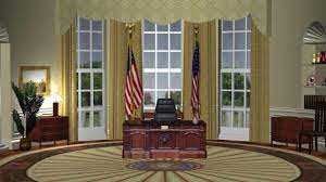 If you added your own default background image, you'll see a preview of it along with. Oval Office Zoom Background Templates Postermywall