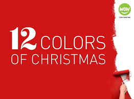 Use the red eye feature on your camera or ask your subject to. The 12 Colors Of Christmas Wow 1 Day Painting