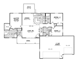 9 stunning 3 bedrooms house design with floor plan. House Plan 59643 Traditional Style With 1575 Sq Ft 3 Bed 2 Bath