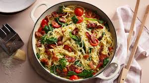 One Pot Bacon Pasta Recipe Bbc Food