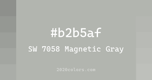 Sign up for color consultation with rugh design today! Faux Sherwin Williams Paint Sw 7058 Magnetic Gray Aeb5ae Enclycopedia Entry