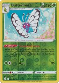 Butterfree Pokemon Card 19/75 Neo Discovery Rare | Ebay