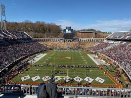 scott stadium section 520 row d seat 6 virginia cavaliers