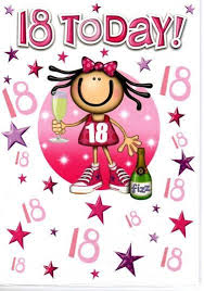 Happy Birthday Wishes For 18 Year Old Niece 18th Birthday Cardsthe Importance Of 18th Birthday Cards Maker And Sayings 378x537 Jpg 957 18th Birthday Cards Happy 18th Birthday Daughter Birthday Card Maker