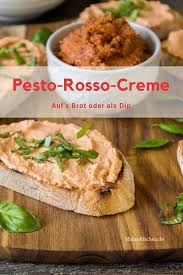 Pesto Rosso Creme Als Brotaufstrich Und Dip Rezept Pesto Rosso Pesto Brotaufstrich