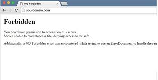 What Does A 403 Forbidden Error Mean And How To Fix It