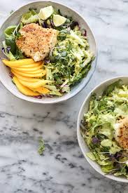 Mit unseren smoothie bowls startest du energiegeladen und lecker in den tag. Healthy Fish Taco Bowls With Avocado Slaw And Mango Gluten Free