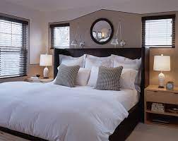 It has got a white finish and tufted upholstery, which provides an excellent comfort of use. 20 Bedroom Spaces With Black Leather Beds Home Design Lover