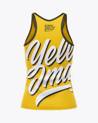 Download Women S Tank Top Mockup In Apparel Mockups On Yellow Images Object Mockups