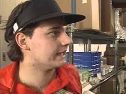 A young Dan Harmon and Rob Schrab in a Cousins Sub Training video