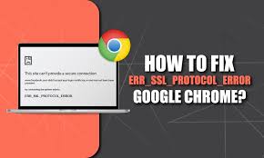A new window will open titled internet properties, head over to the content tab and you'll see the option clear ssl state, click on it to clear. How To Fix Err Ssl Protocol Error On Google Chrome