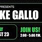 Mike Gallo Live at WSCW August 23
