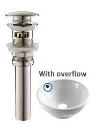 Check spelling or type a new query. Homelody Pop Up Drain 1 5 8 Bathroom Sink Drain With Removable Brass Strainer Basket Anti Clogging Vessel Sink Drain Polished Chrome With Overflow Hl8018bcp Sink Drains Amazon Canada