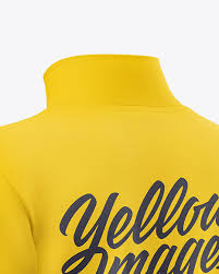 Download Men S Zip Sweatshirt Mockup Back Half Side View In Apparel Mockups On Yellow Images Object Mockups