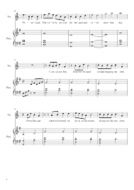 Lost Boy By Ruth B Vocal And Piano Musescore Lost Boys Ukulele Music Piano Music