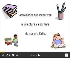 Actividades Ludicas Para Incentivar La Lectura Y La Escritura Presentacion Lectura Y Escritura Actividades De Lectura Lectura