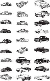 Download Free Various Vintage Car Collection 27367 Free Eps Download 4 Vector