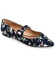 Just add a navy/white striped trench to complete the style! Navy Blue Flats Macy S
