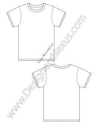 V2 Free Blank T Shirt Design Template Vector Flat Sketch Free Download Of This Adobe Illustrator Fas T Shirt Design Template Shirt Illustration Flat Sketches