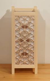 kumiko art lantern b 600 00 zen furniture japanese lamps wood art